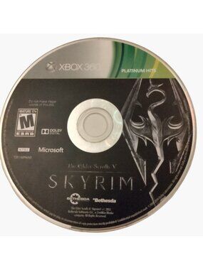 The Elder Scrolls V Skyrim Xbox 360 Platinum Hits